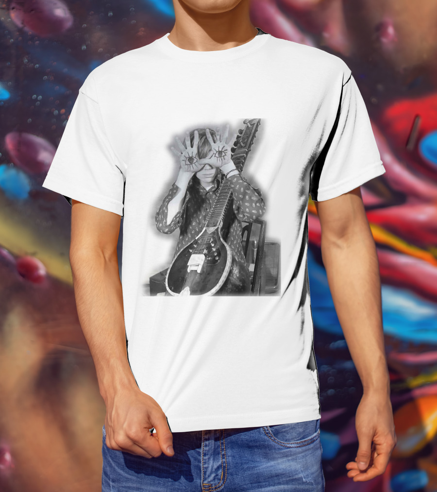 Psychedelic Eyes With Sitar Vibes T-Shirt