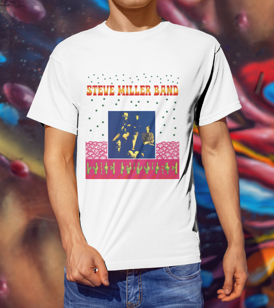 Steve Miller Band Cactus And Stars T-Shirt