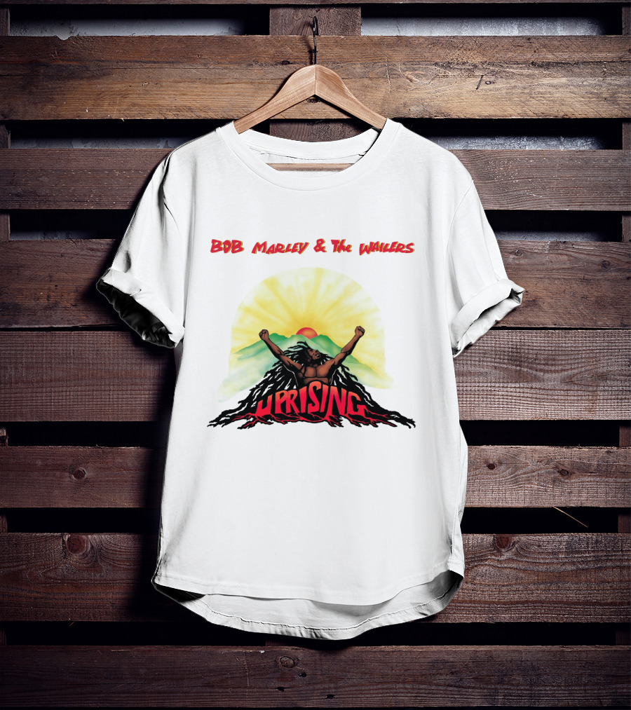 Bob Marley & The Wailers Uprising Sun Mountain Freedom T-Shirt