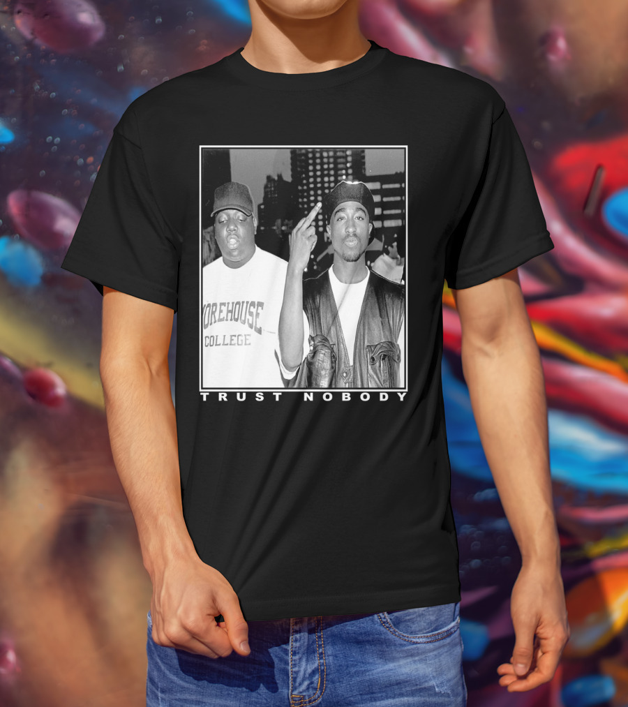 Trust Nobody Morehouse College Duo Retro T-Shirt