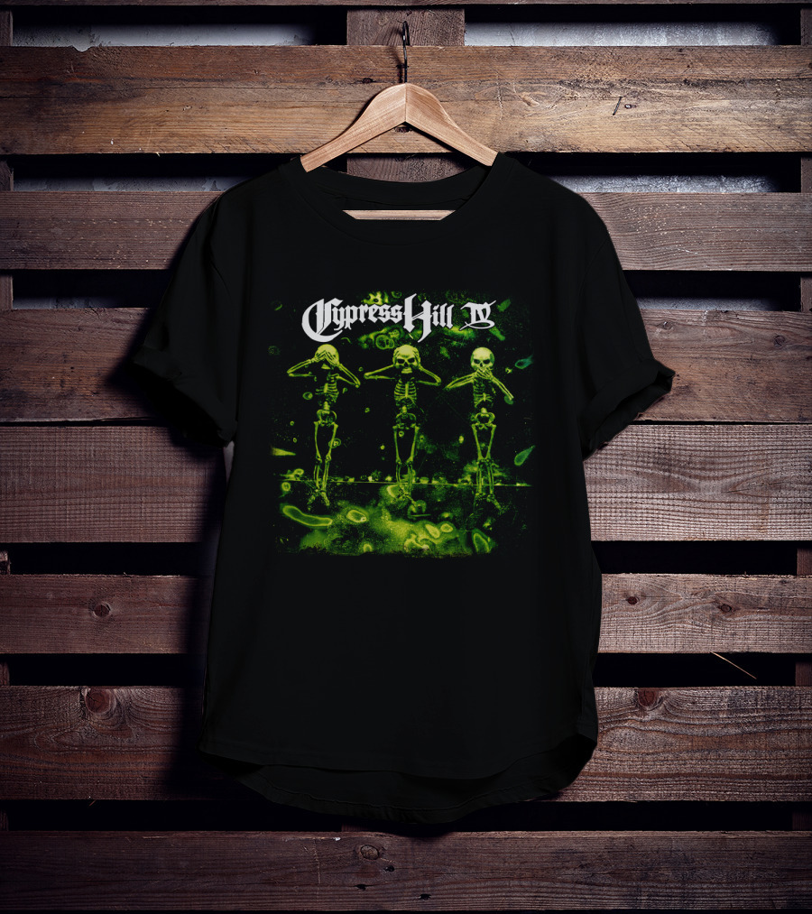 Cypress Hill Iv Skeleton Trio T-Shirt