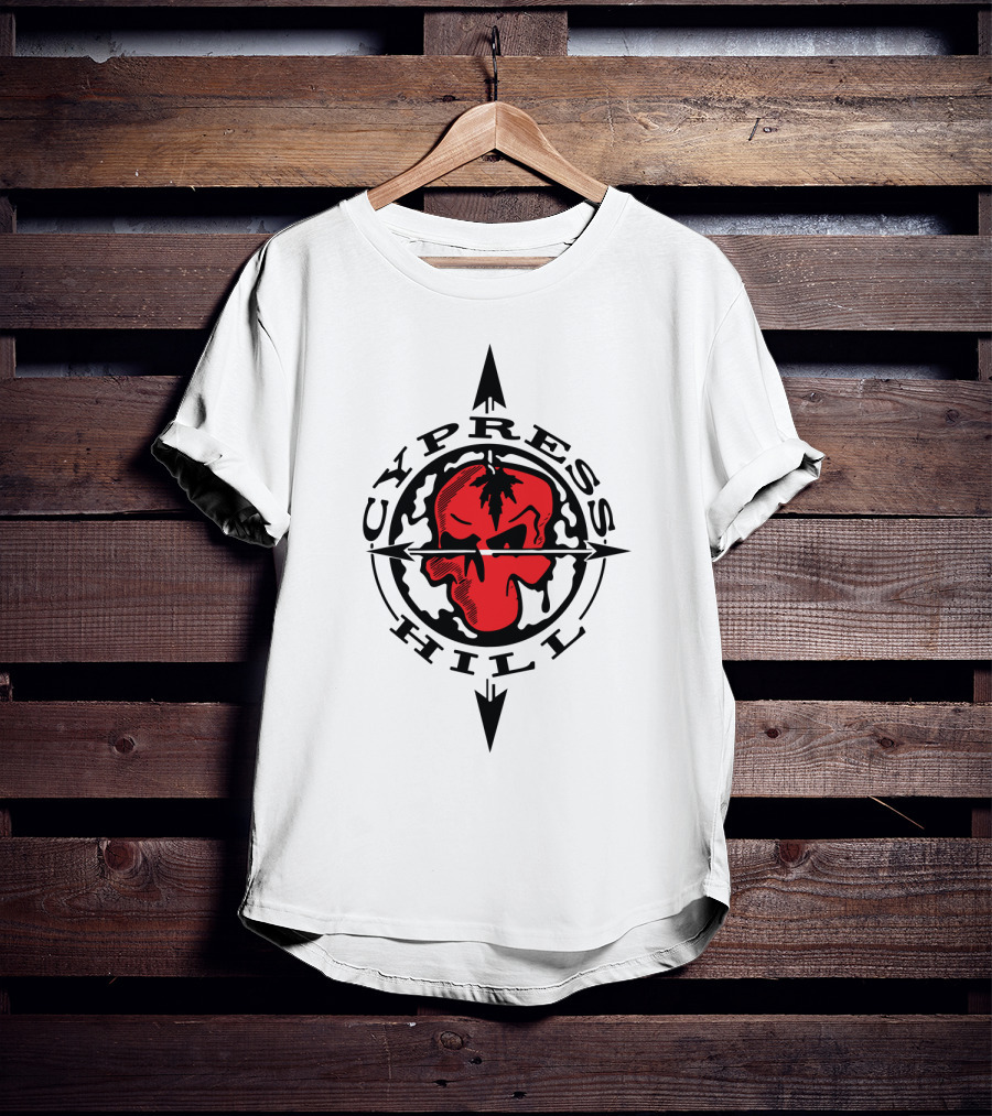 Cypress Hill Skull Compass T-Shirt