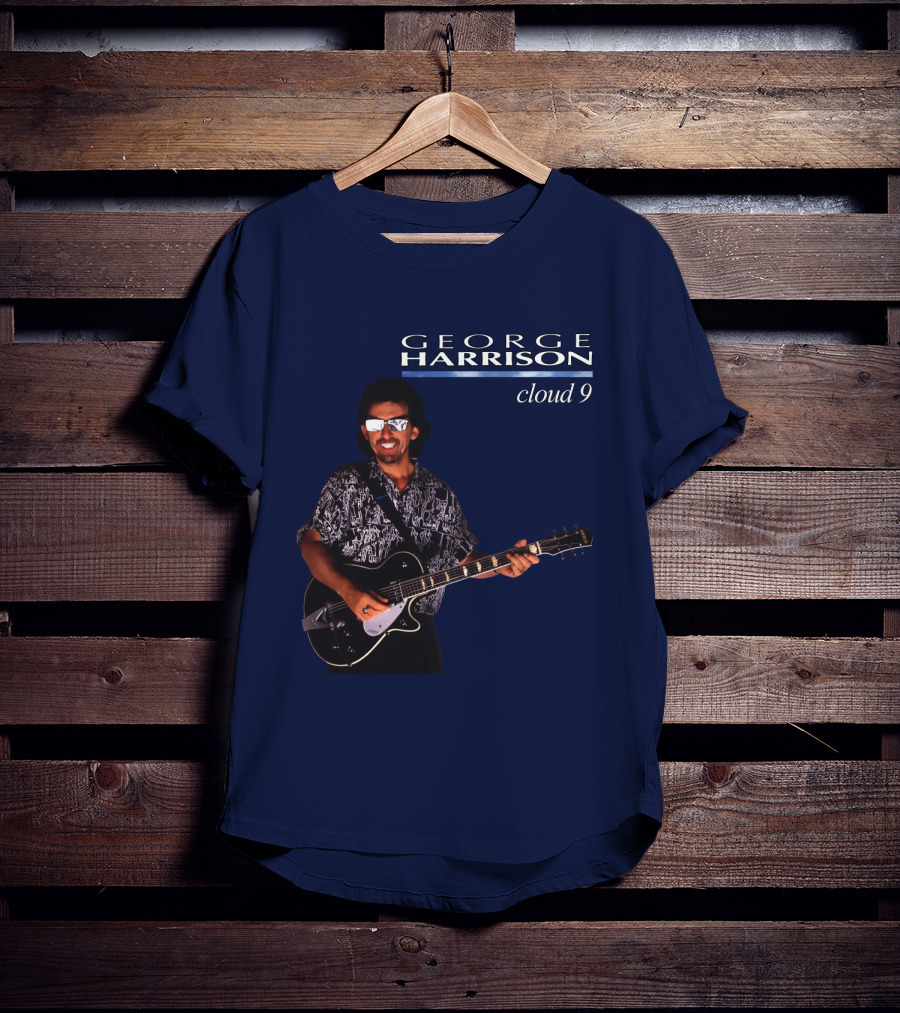 George Harrison Cloud 9 Album Art T-Shirt
