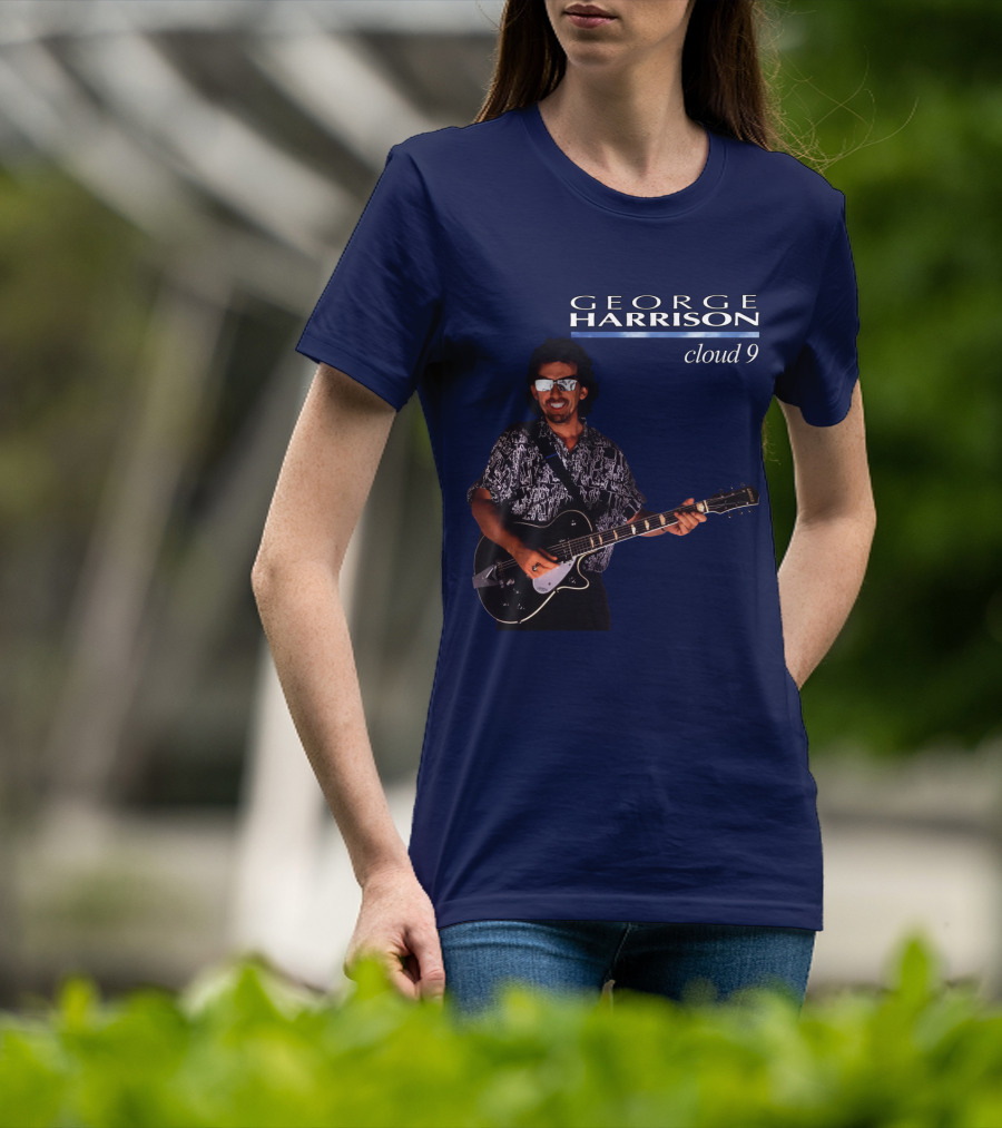George Harrison Cloud 9 Album Art T-Shirt