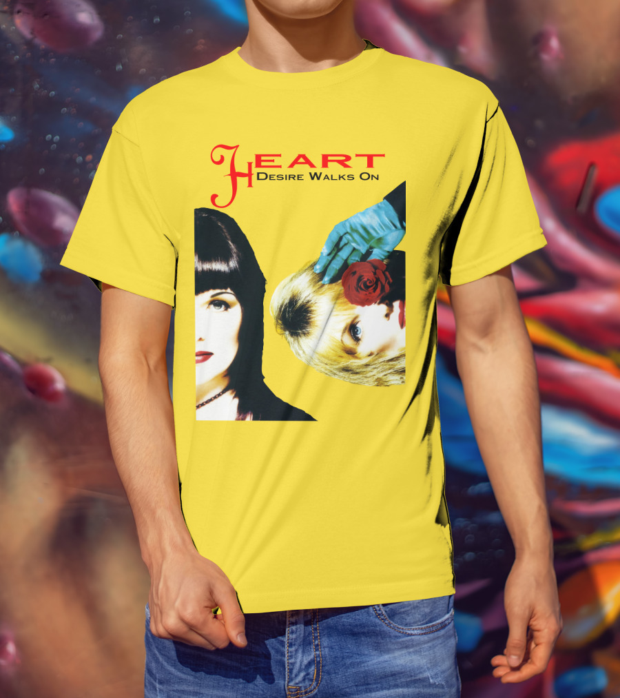 Heart Desire Walks On T-Shirt