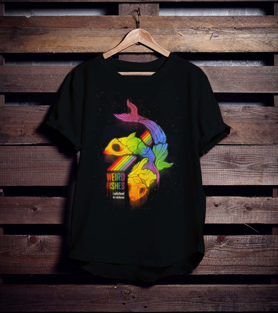 Weird Fishes Radiohead In Rainbows T-Shirt