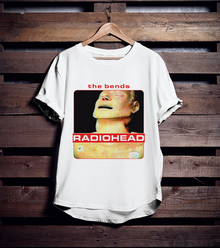 The Bends Radiohead Album Cover Iconic Art T-Shirt