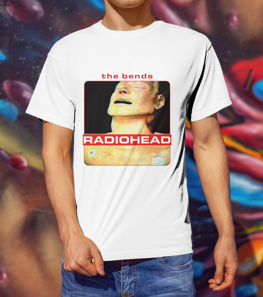 The Bends Radiohead Album Cover Iconic Art T-Shirt