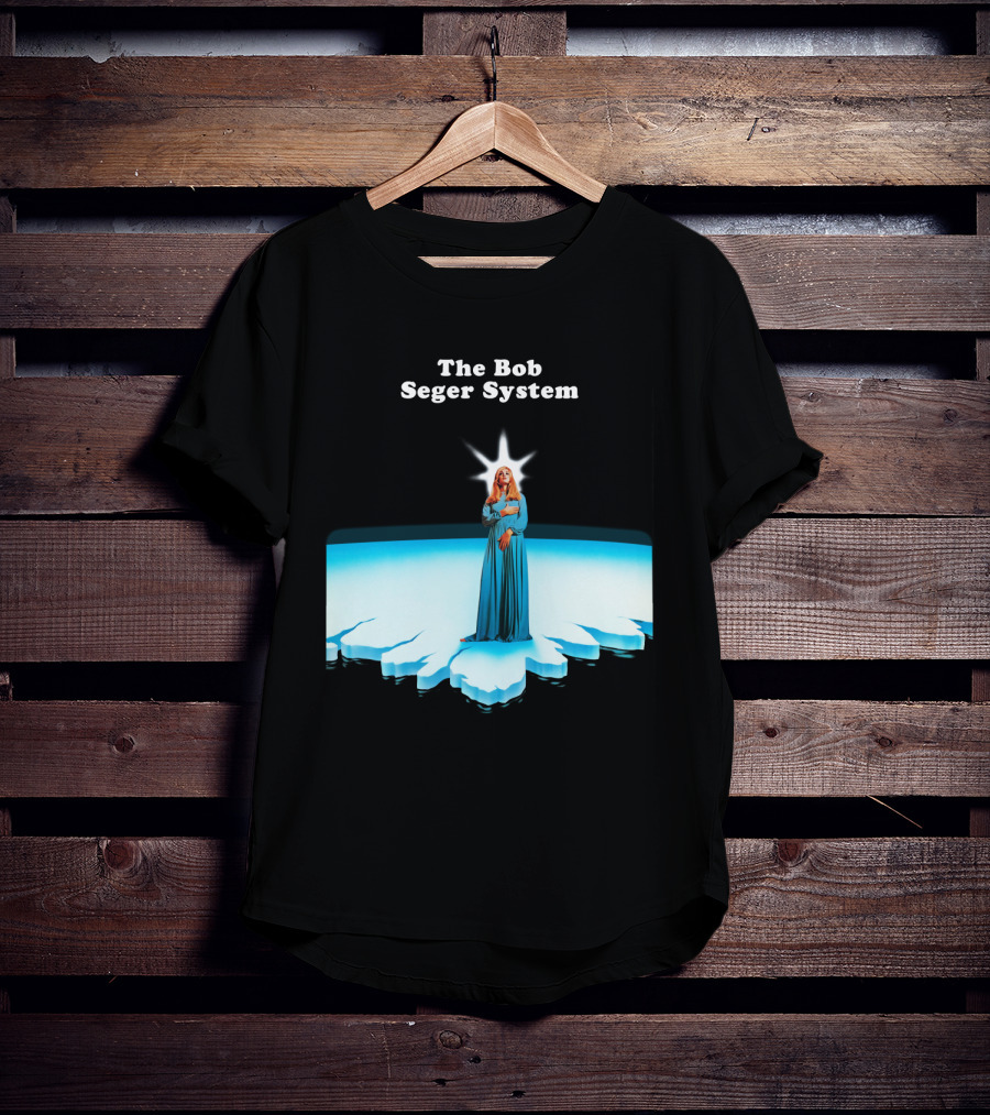 The Bob Seger System Blue Figure Radiant Island T-Shirt