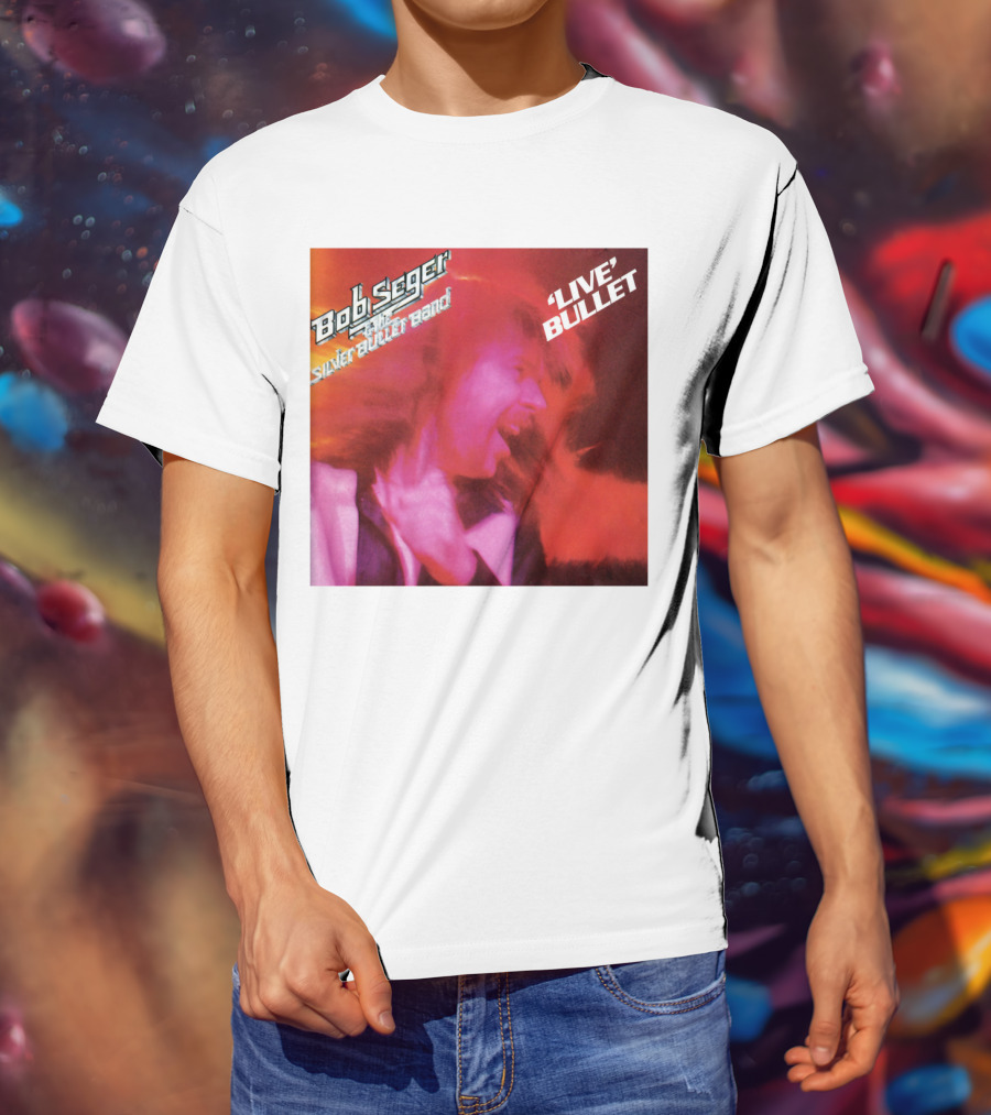 Bob Seger And The Silver Bullet Band 'Live' Bullet T-Shirt