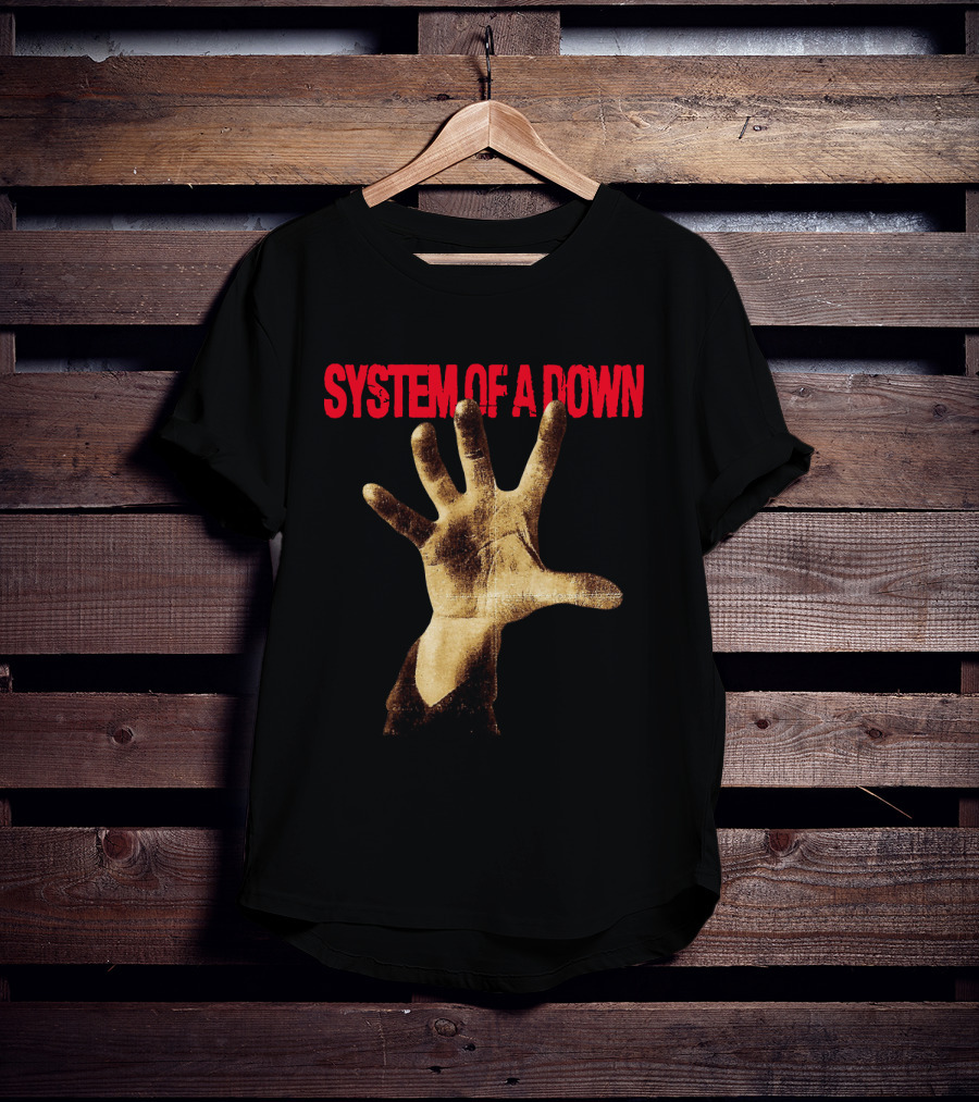 System Of A Down Hand Iconic Album Art T-Shirt