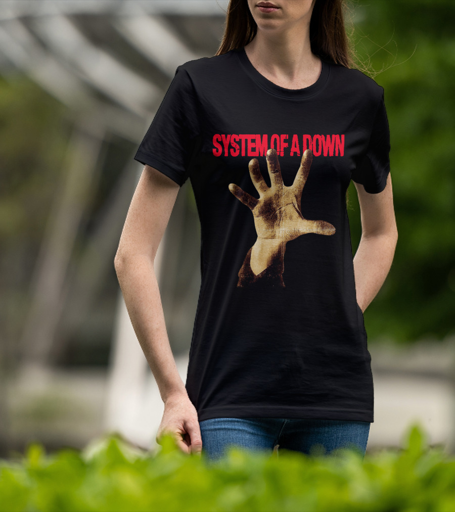System Of A Down Hand Iconic Album Art T-Shirt