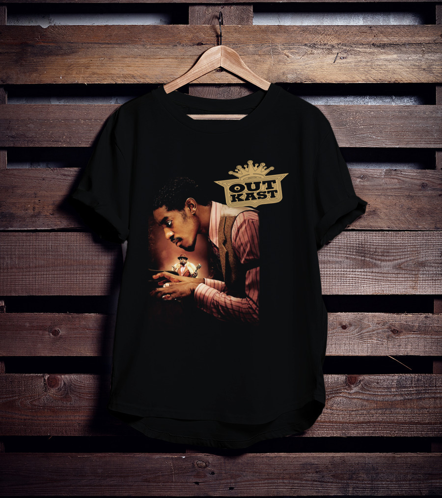 Outkast Classic Album Imagery With Crown T-Shirt