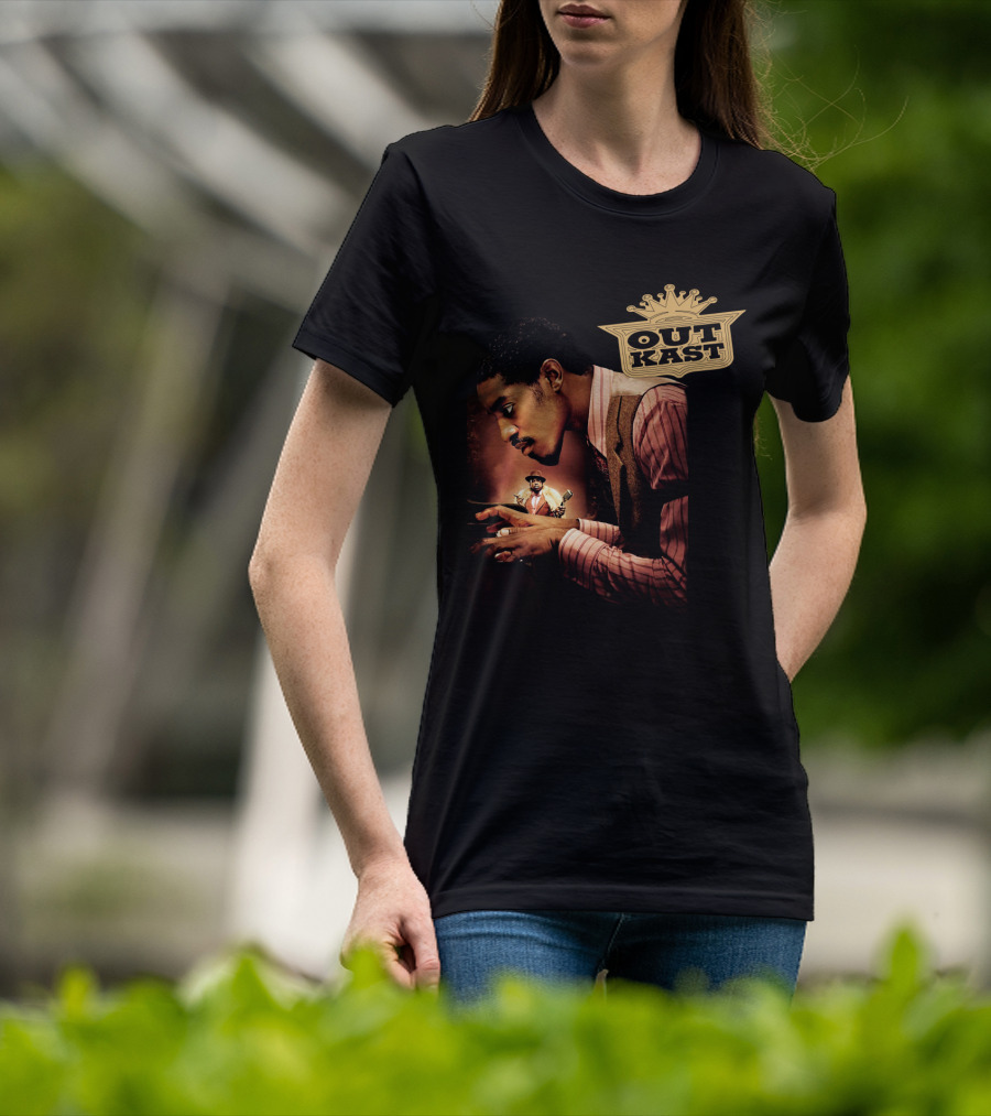 Outkast Classic Album Imagery With Crown T-Shirt