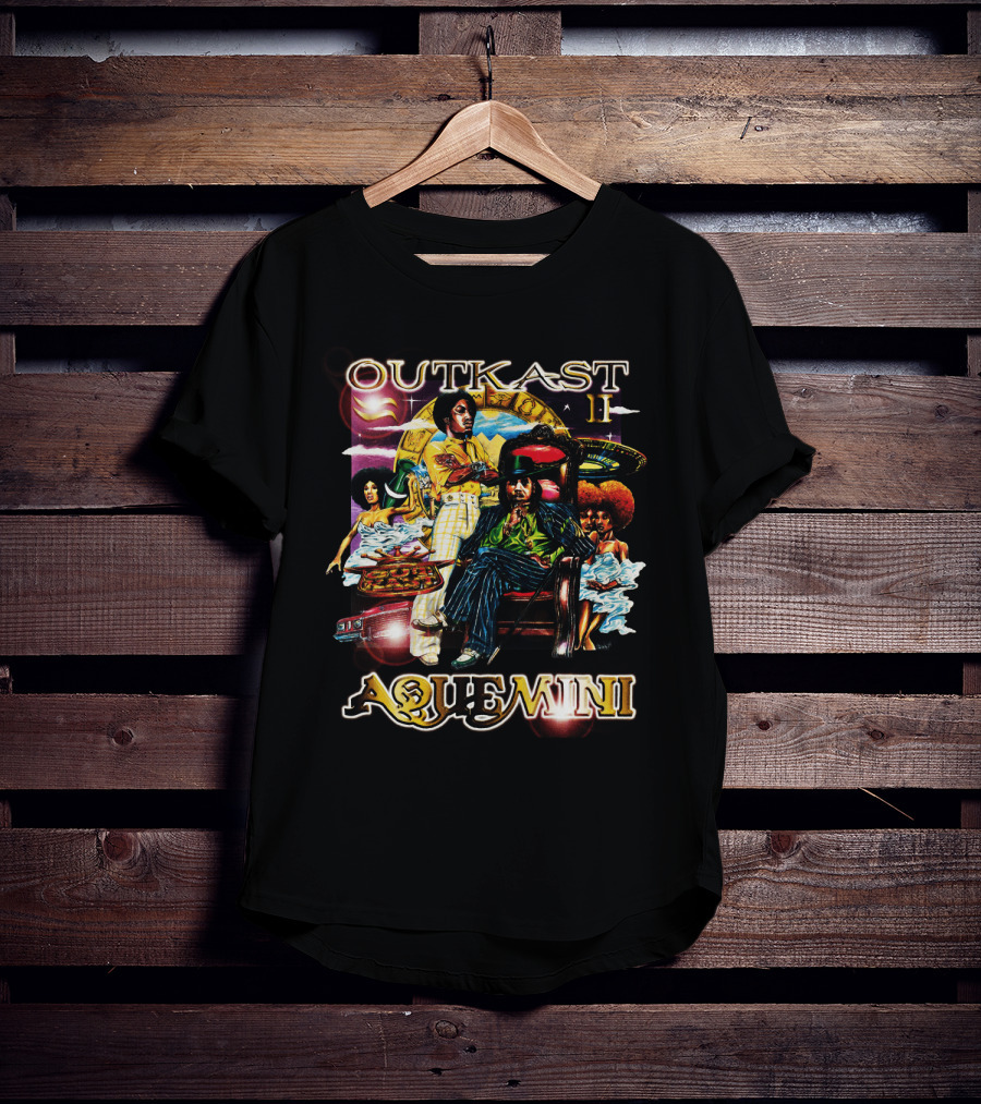 Outkast Aquemini Album Cover Art T-Shirt