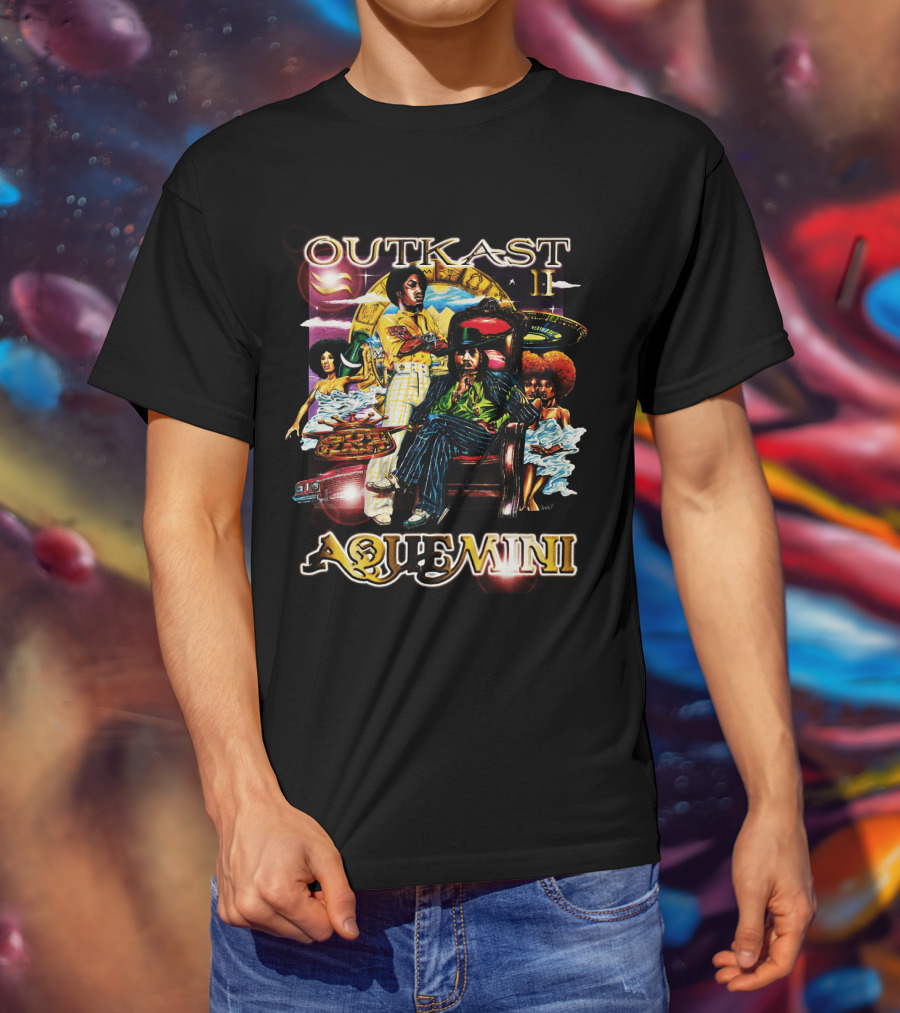 Outkast Aquemini Album Cover Art T-Shirt