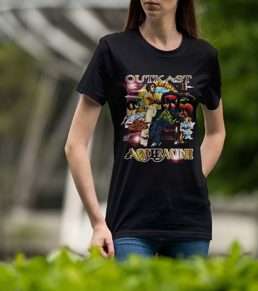 Outkast Aquemini Album Cover Art T-Shirt