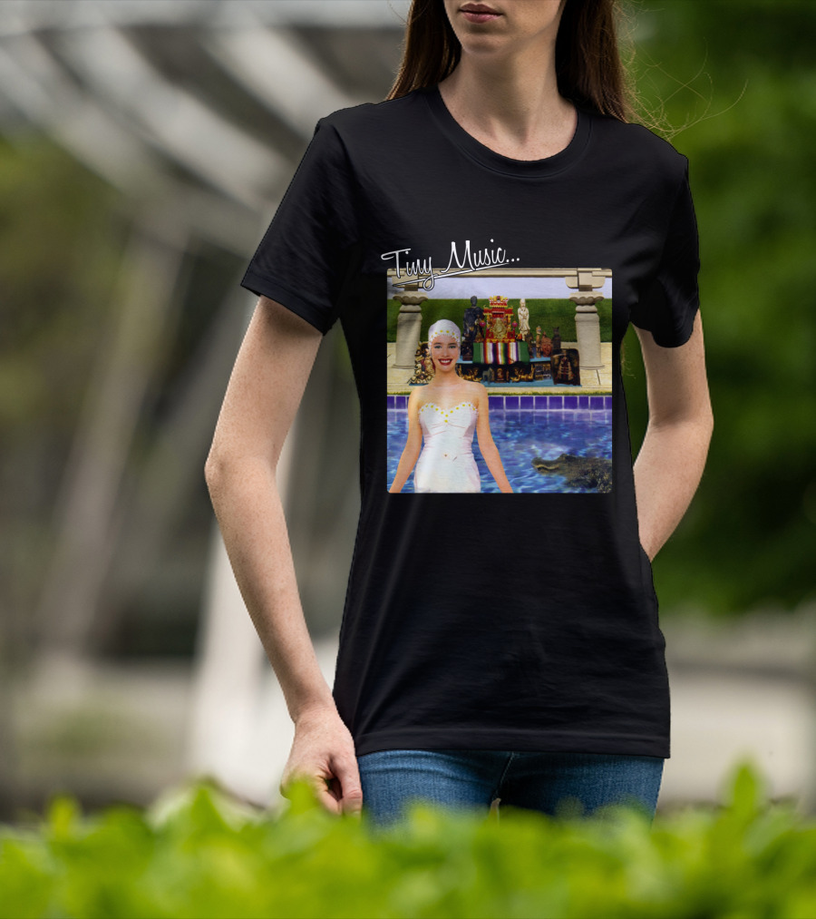 Tiny Music... Spaß Im Schwimmbad Mit Stp Cover Collage T-Shirt