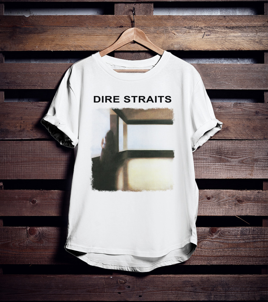 Dire Straits Album Art Minimalist Abstract T-Shirt