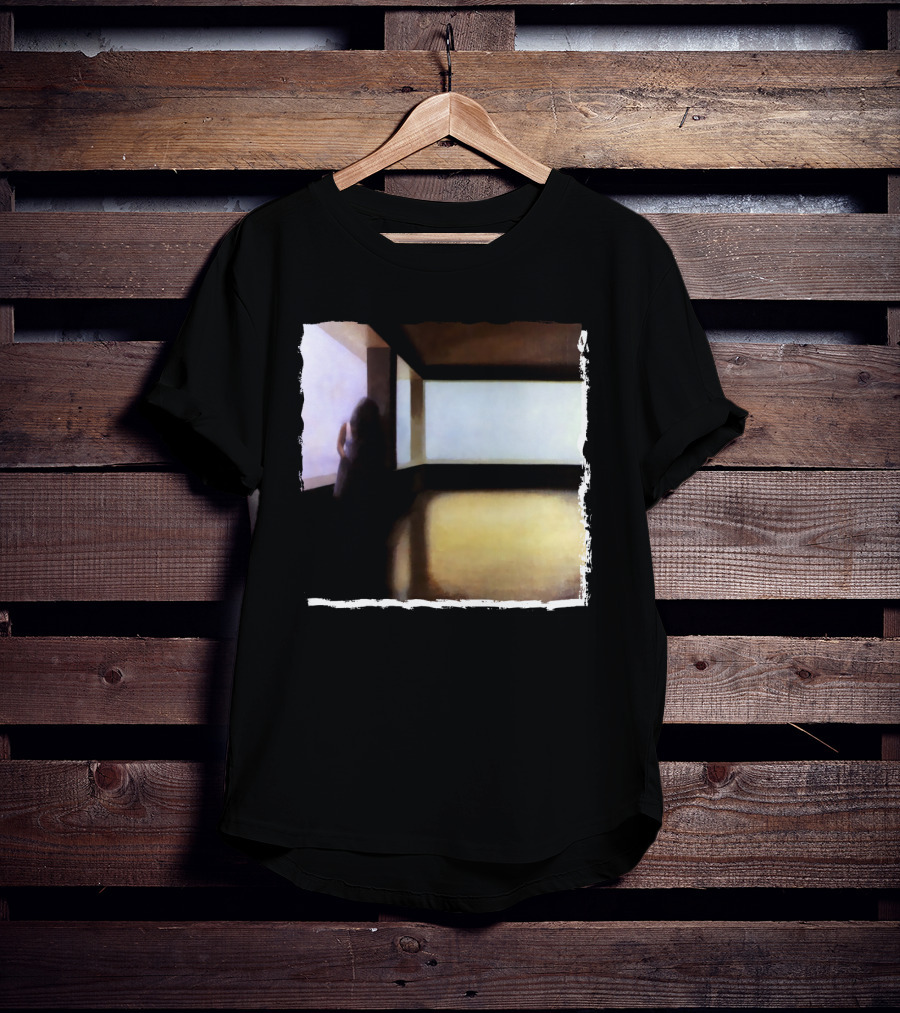 Mysterious Shadow By The Window T-Shirt