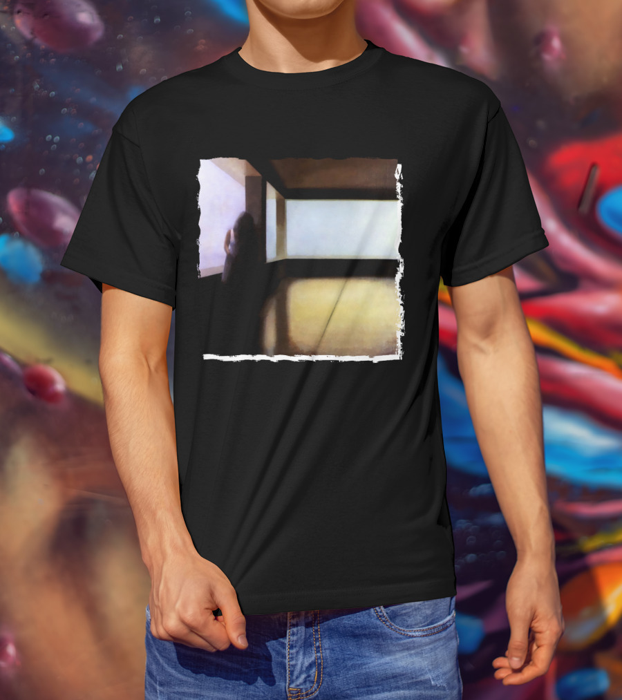 Mysterious Shadow By The Window T-Shirt