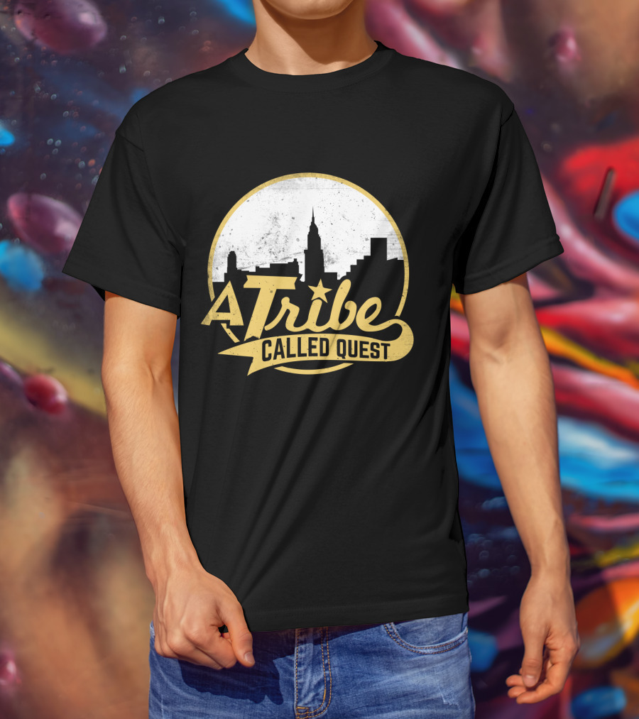 A Tribe Called Quest New York Skyline Silhouette T-Shirt