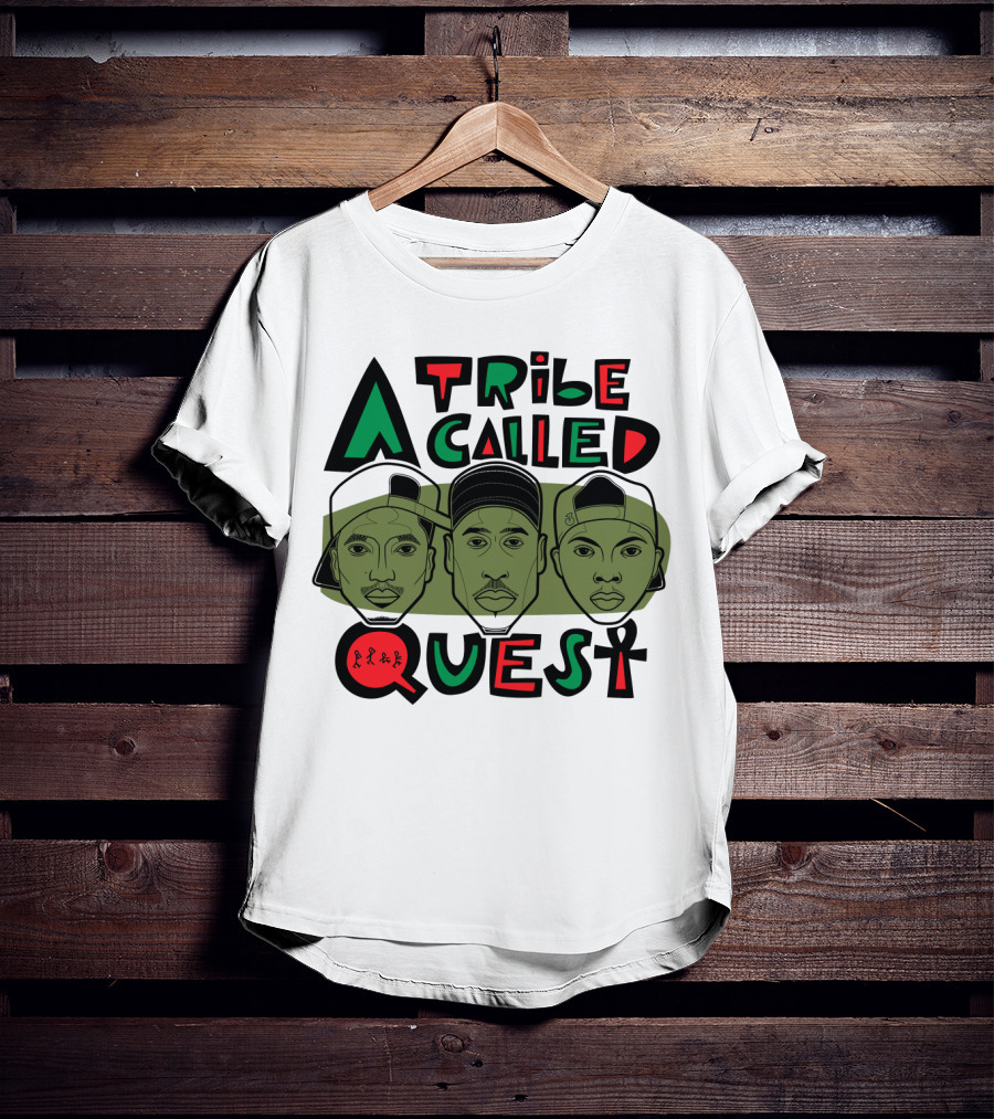 A Tribe Called Quest Faces Artwork T-Shirt