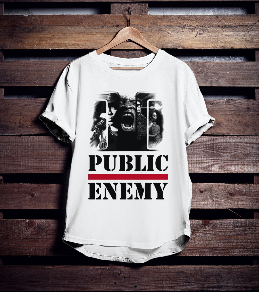 Public Enemy Iconic Hip Hop Music Legacy T-Shirt