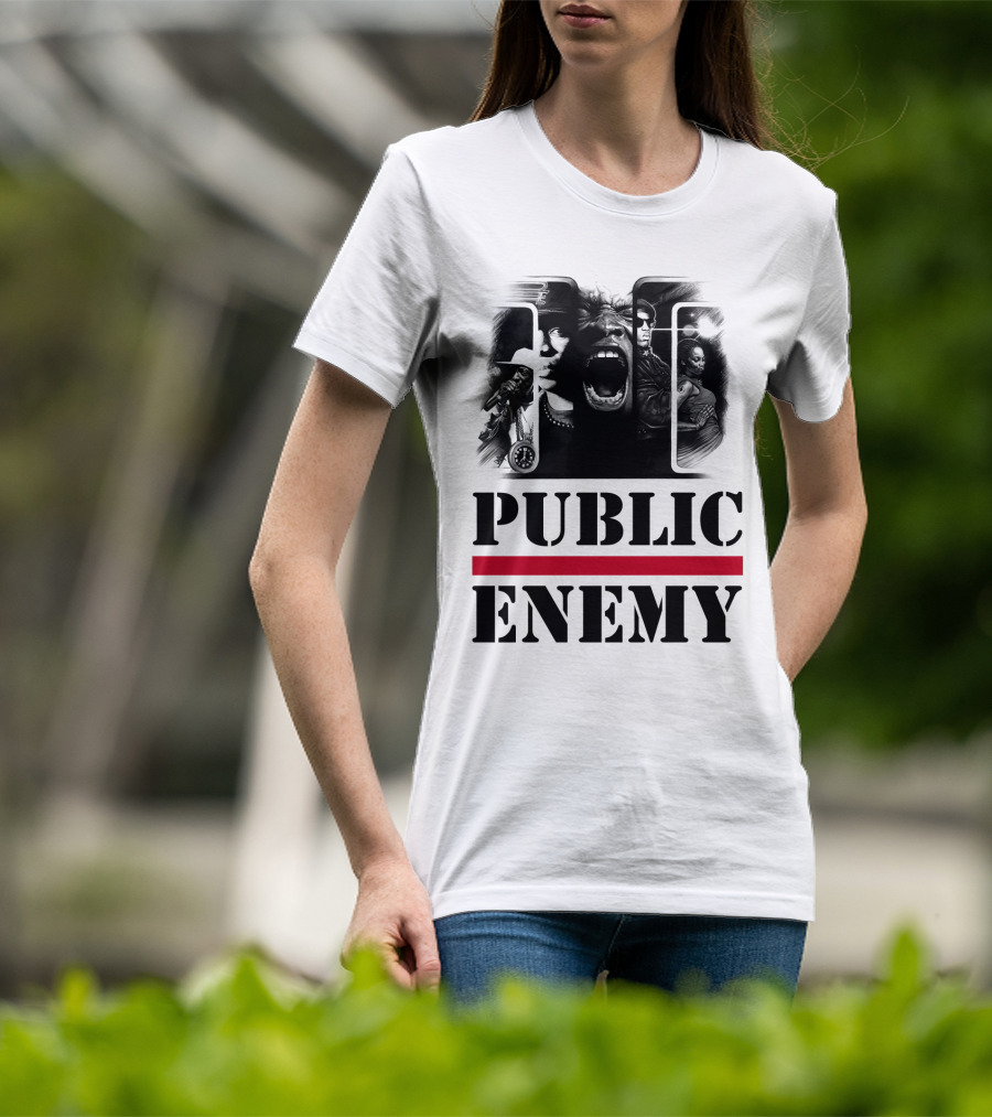 Public Enemy Iconic Hip Hop Music Legacy T-Shirt
