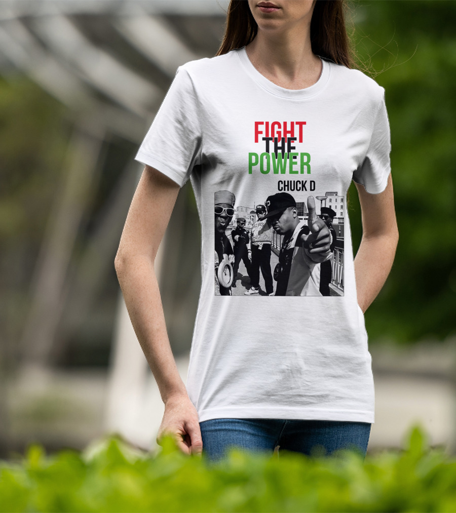 Fight The Power Chuck D T-Shirt
