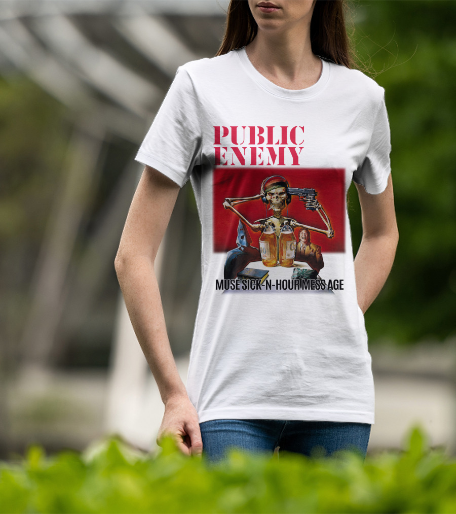 Public Enemy Muse Sick-N-Hour Mess Age T-Shirt