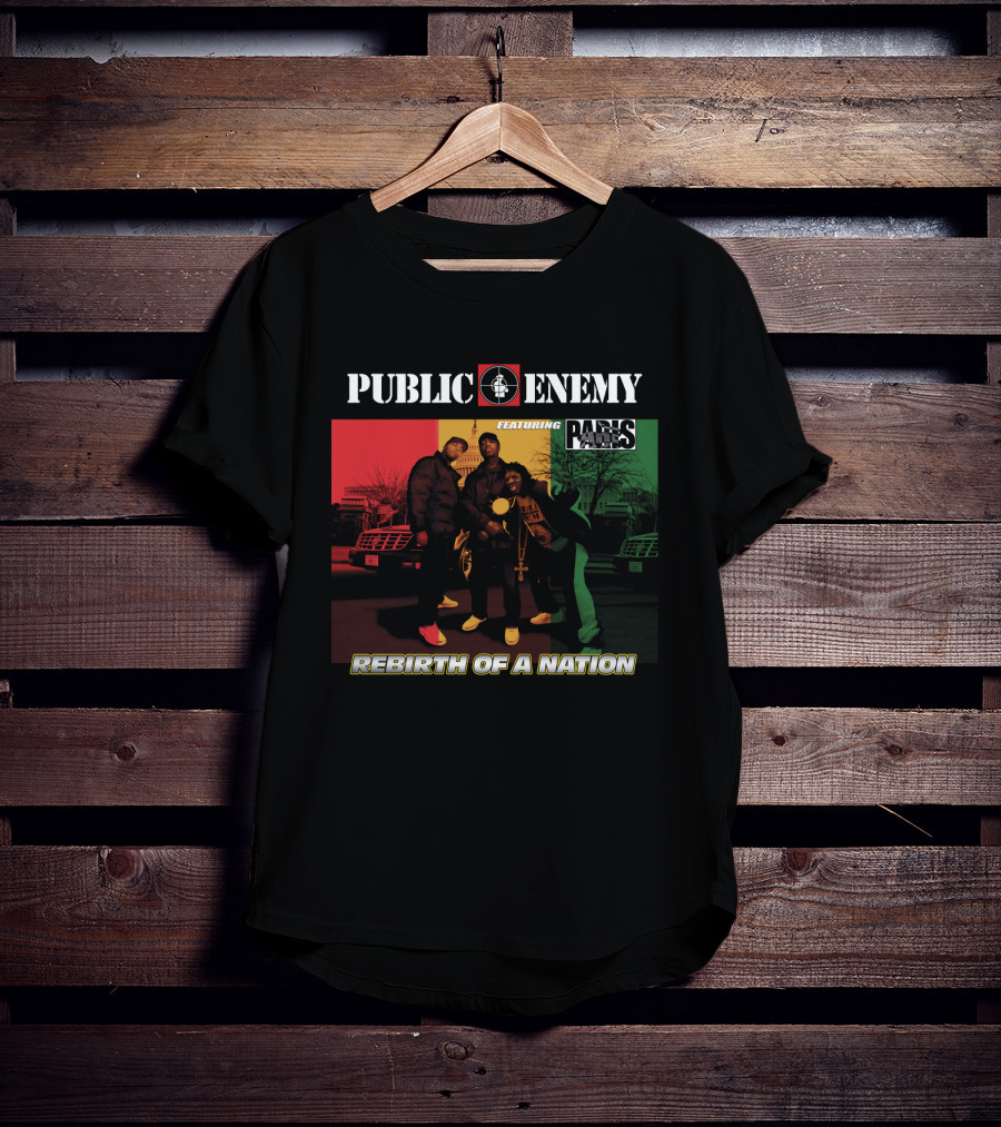 Public Enemy Rebirth Of A Nation Featuring Paris T-Shirt