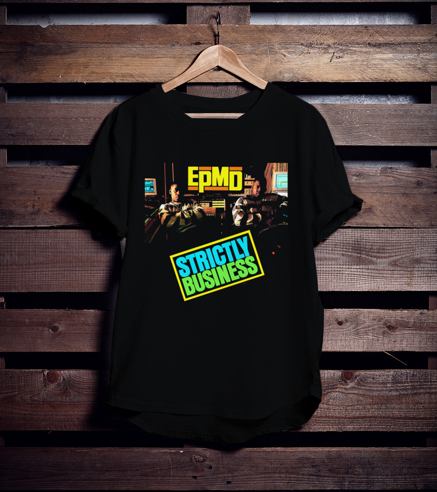 Epmd Strictly Business Album Cover With Studio T-Shirt