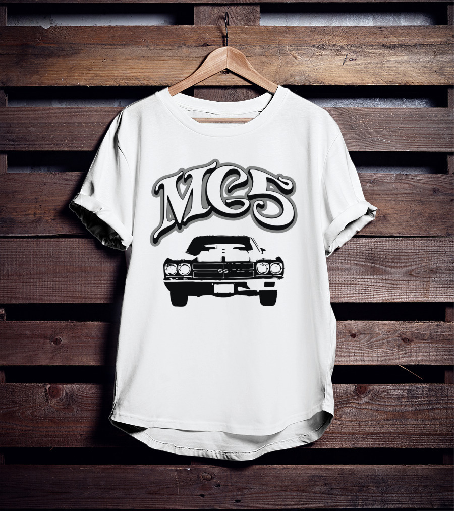 Mc5 Classic Car Ss Front View T-Shirt