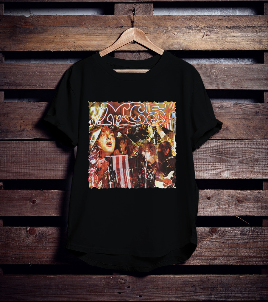 Mc5 American Band Iconic Collage Artwork T-Shirt