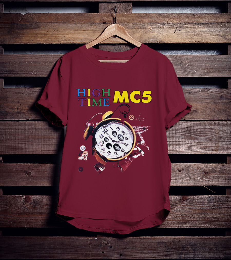 High Time Mc5 Clock T-Shirt
