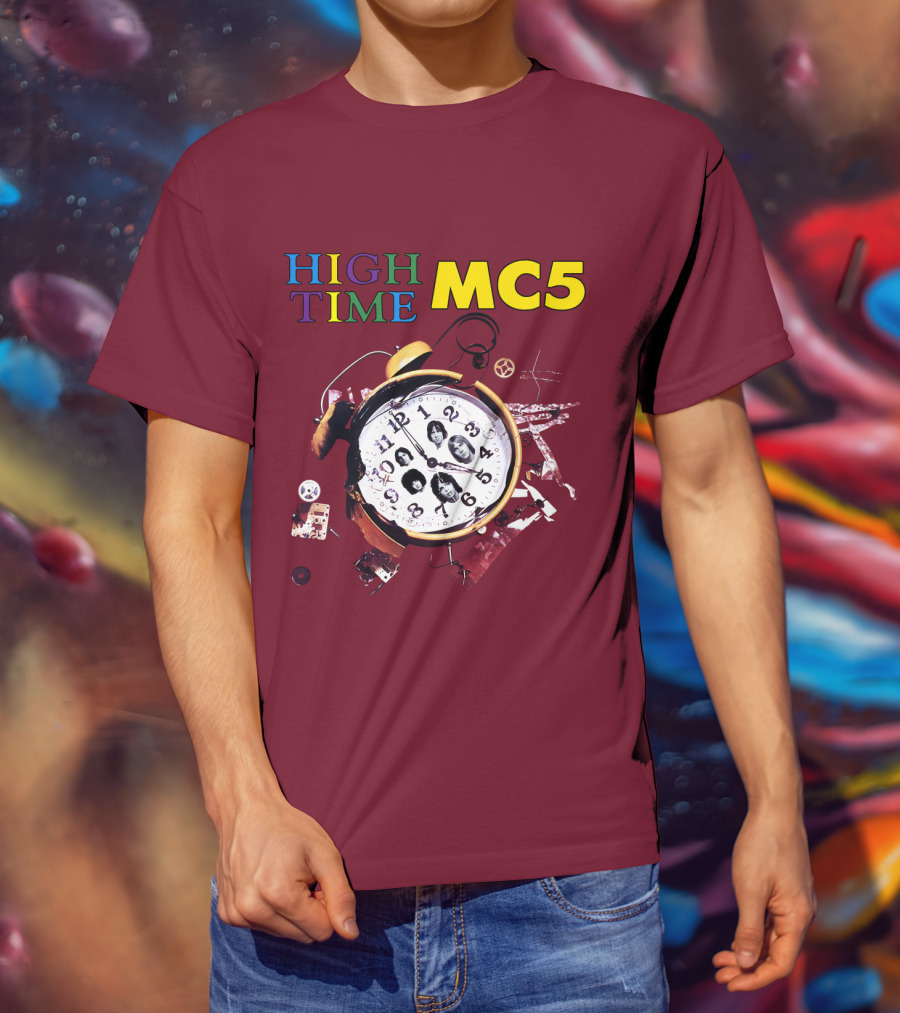 High Time Mc5 Clock T-Shirt