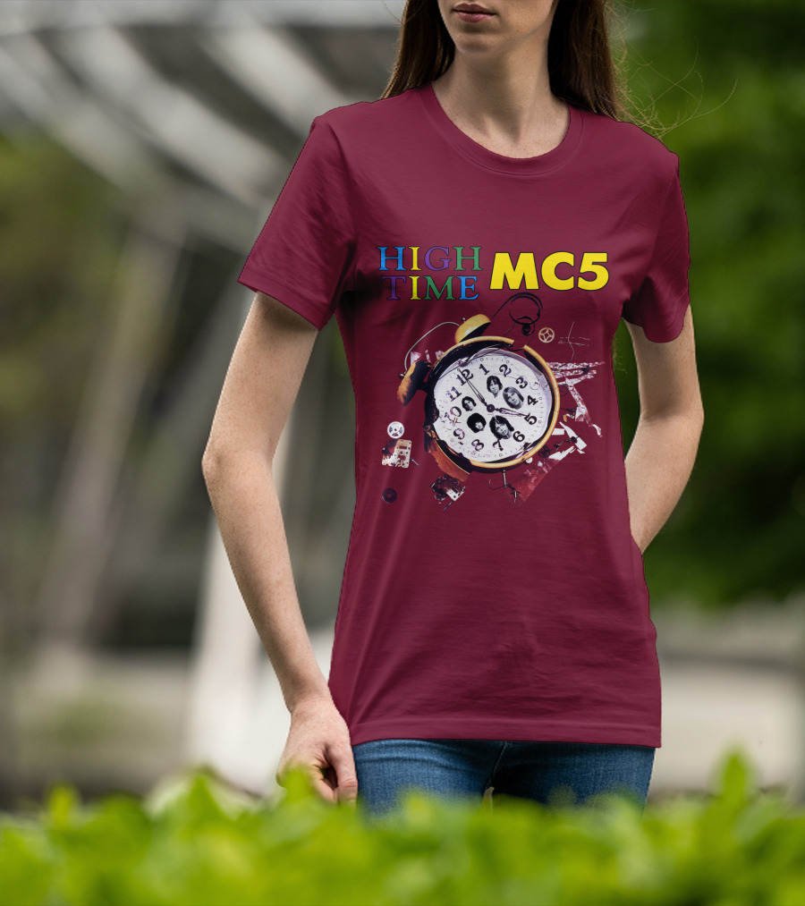 High Time Mc5 Clock T-Shirt