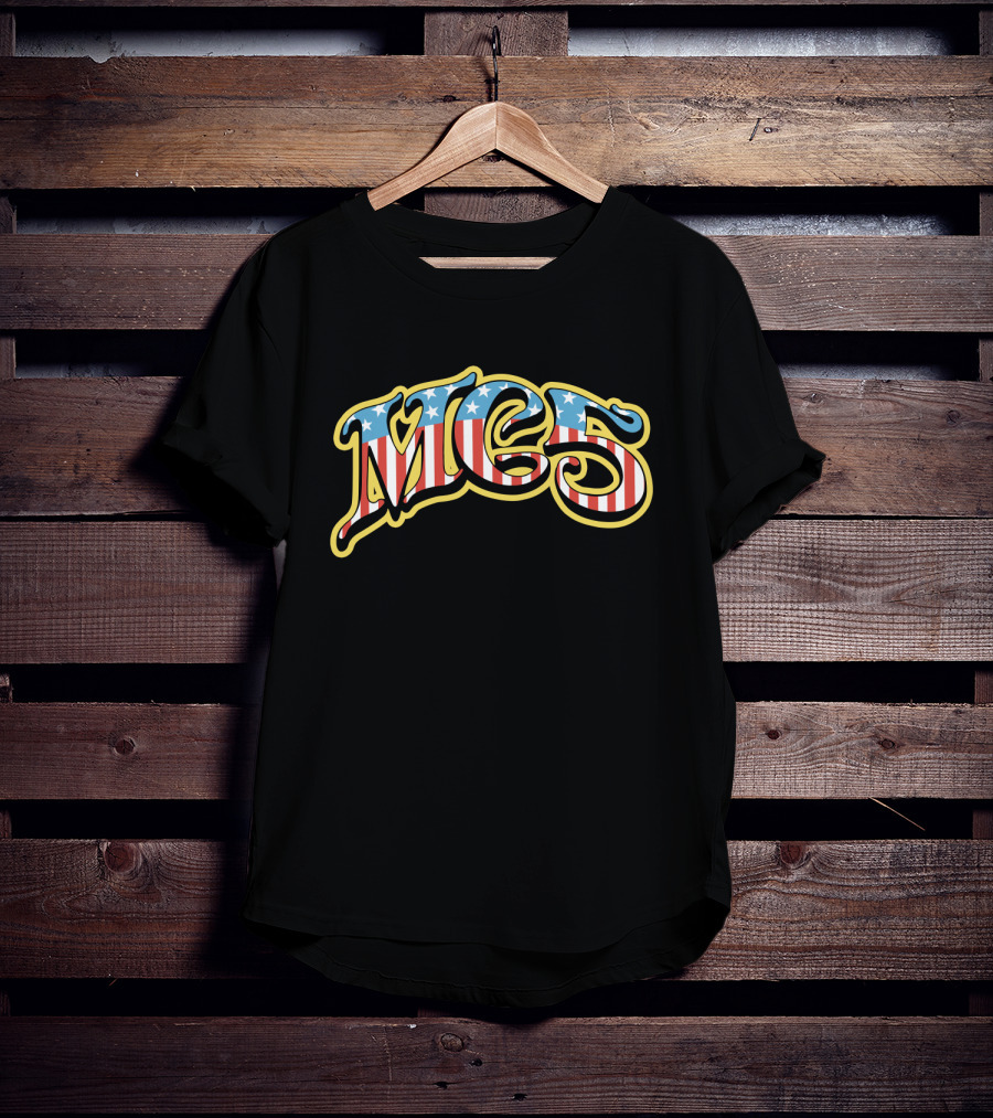 Mc5 American Flag Style T-Shirt