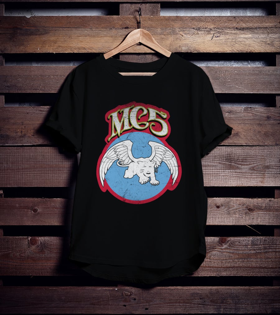Mc5 Kick Out The Jams Winged Panther T-Shirt