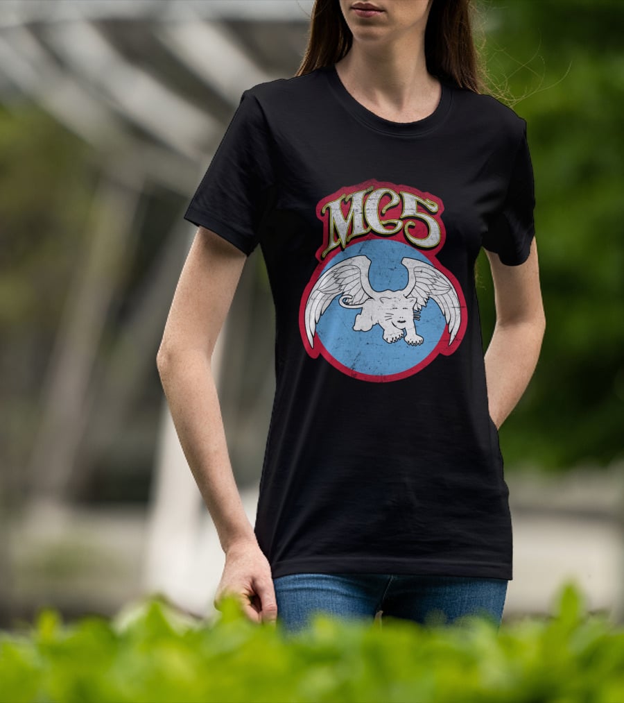 Mc5 Kick Out The Jams Winged Panther T-Shirt