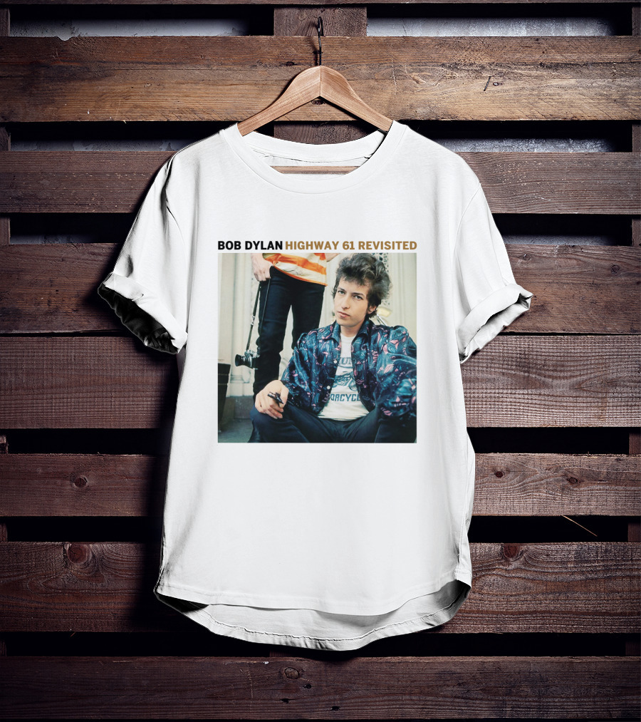 BOB DYLAN HIGHWAY 61 REVISITED 1965 ICONIC ALBUM COVER IMAGE T-Shirt