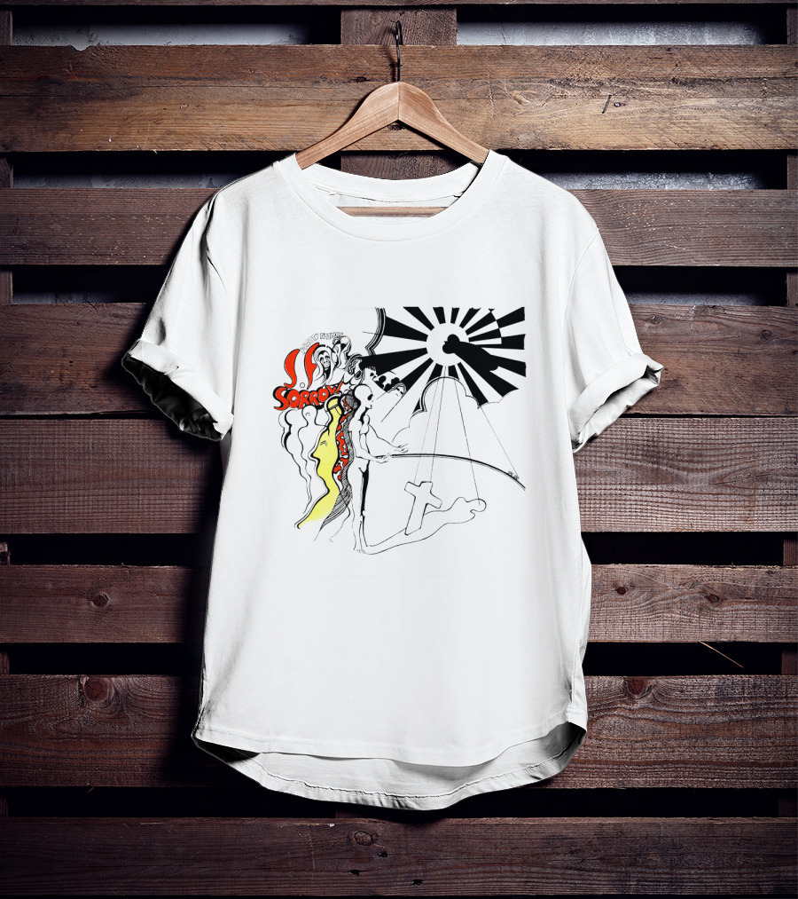 The Pretty Things SF Sorrow Psychedelic Cloud Sun Cross T-Shirt