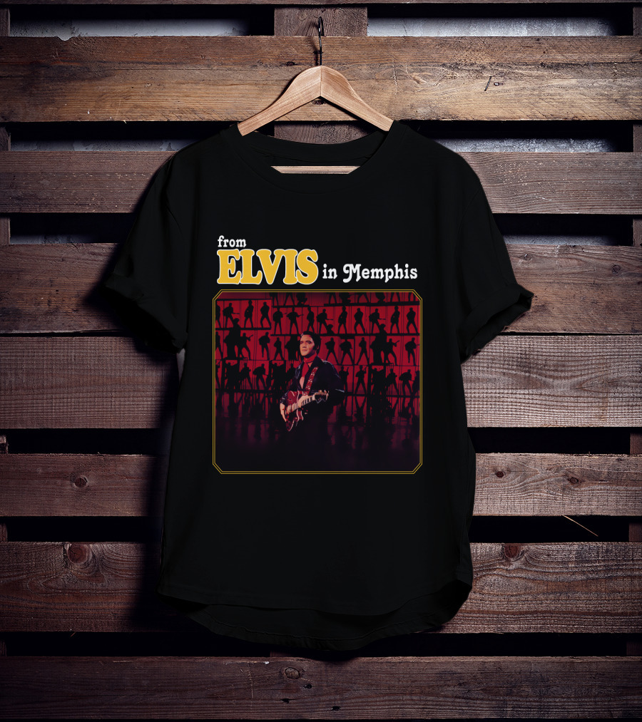 From Elvis In Memphis Elvis Presley Silhouette Stage Performance T-Shirt