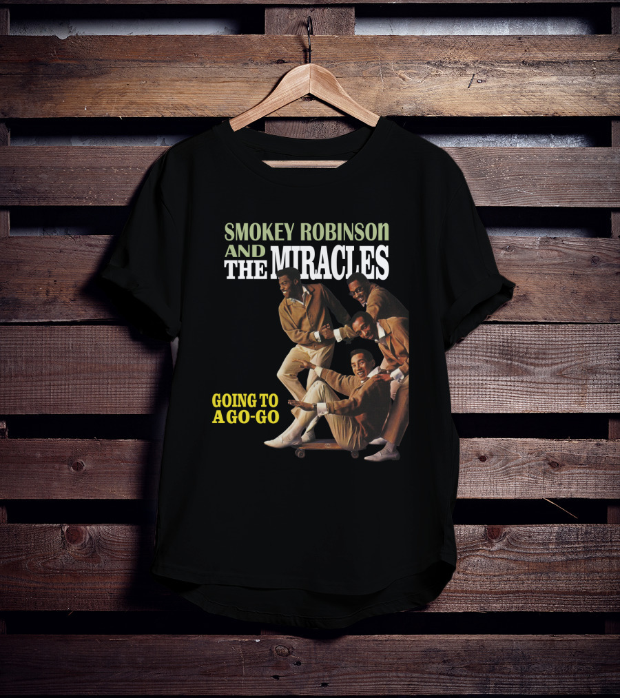 Smokey Robinson And The Miracles Going To A Go Go T-Shirt