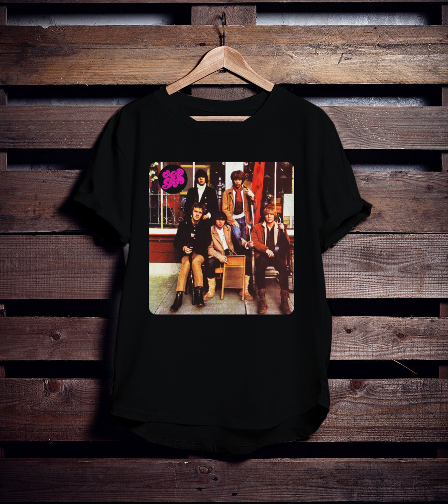 Moby Grape Band Album Cover Vintage Photo 60s Music Group T-Shirt