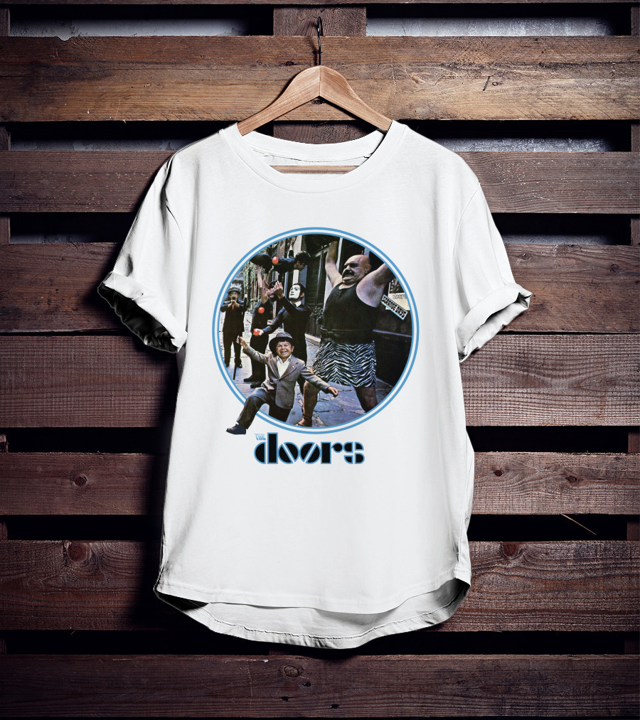 The Doors Strange Days Album Cover Vintage Photo T-Shirt