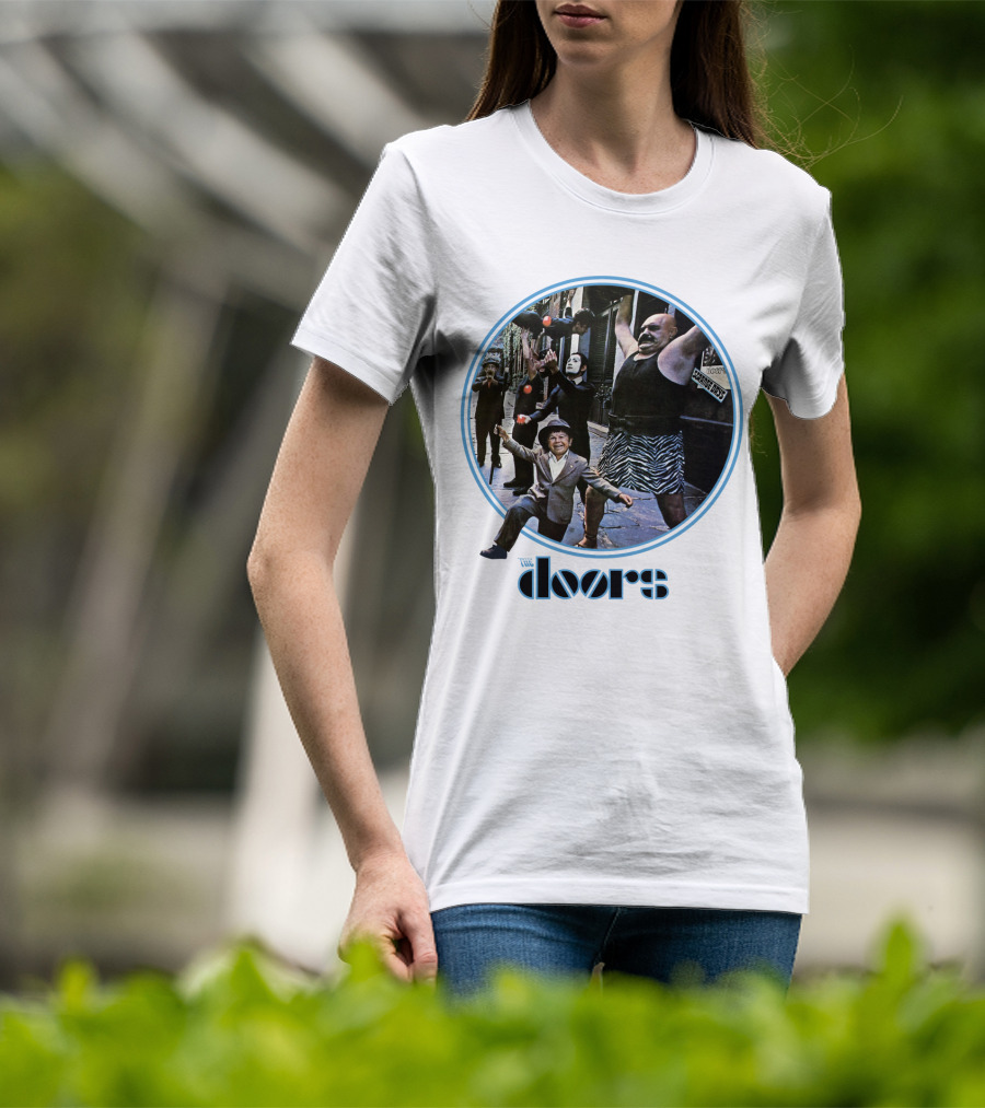 The Doors Strange Days Album Cover Vintage Photo T-Shirt