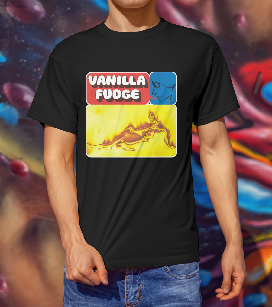 Vanilla Fudge Psychedelic Graphic Vintage T-Shirt