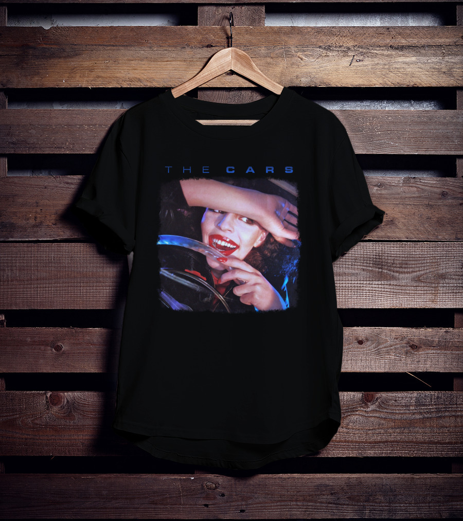 The Cars Vintage Album Cover Just What I Needed Iconic Art Retro Style T-Shirt